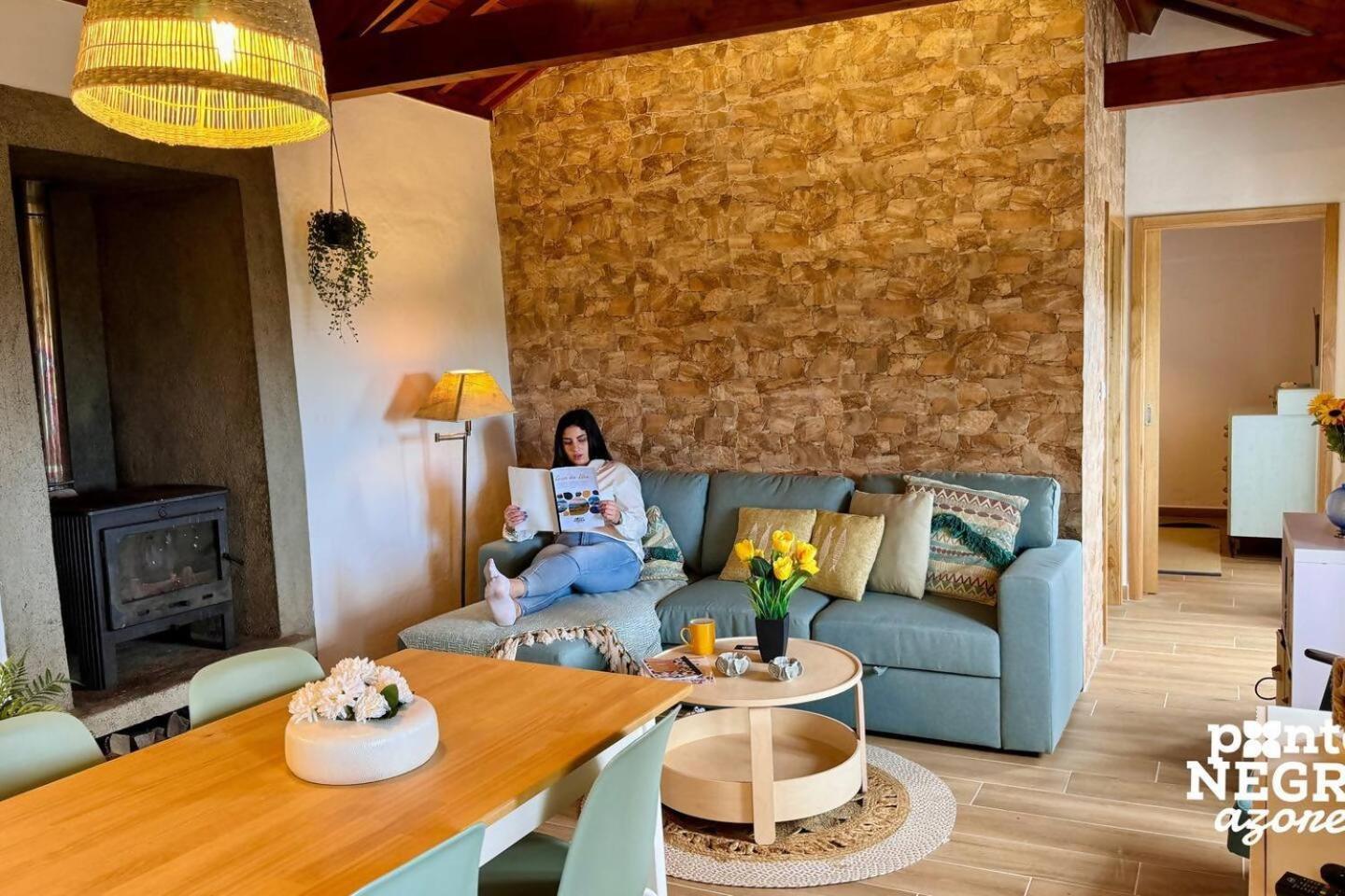 Charming Country House By Ponta Negra Azores Altares Bagian luar foto