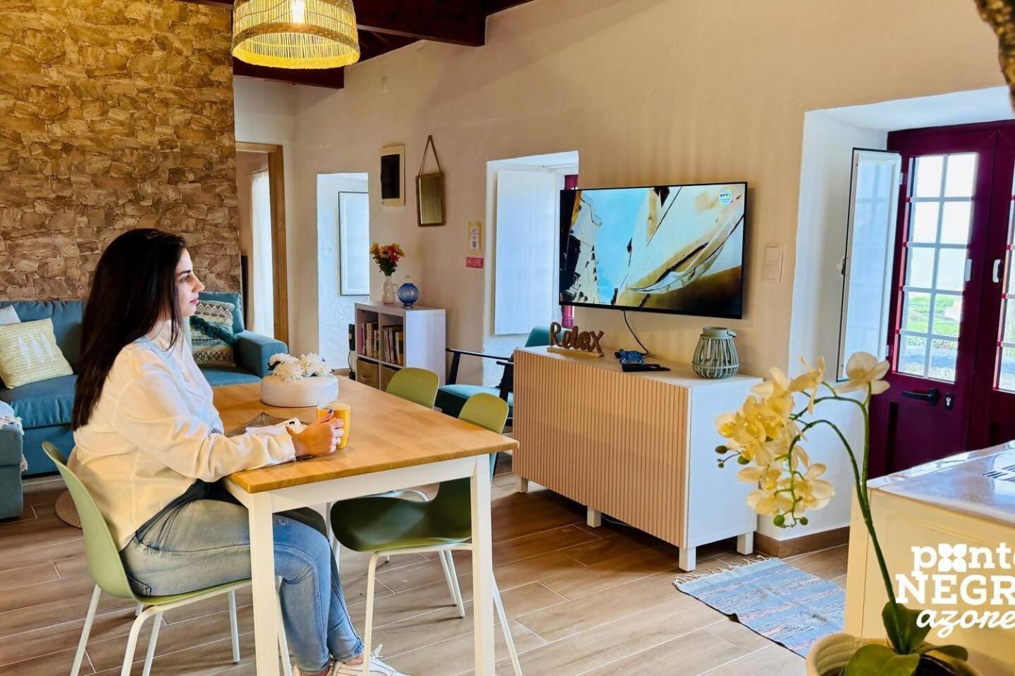 Charming Country House By Ponta Negra Azores Altares Bagian luar foto